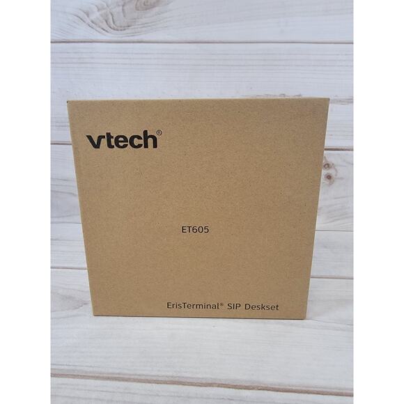 Vtech ErisTerminal SIP Deskset Office Business Telephone ET605 NIB - Picture 2 of 11